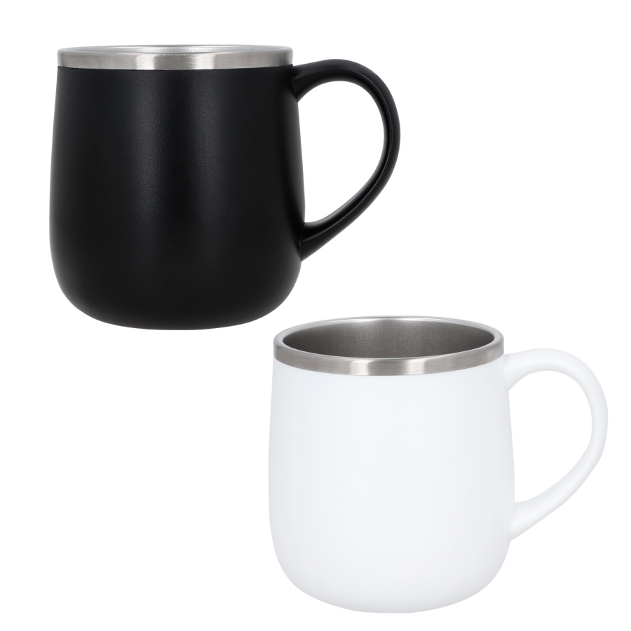 TAZA DE DOBLE PARED INTERIOR DE ACERO INOXIDABLE F0557