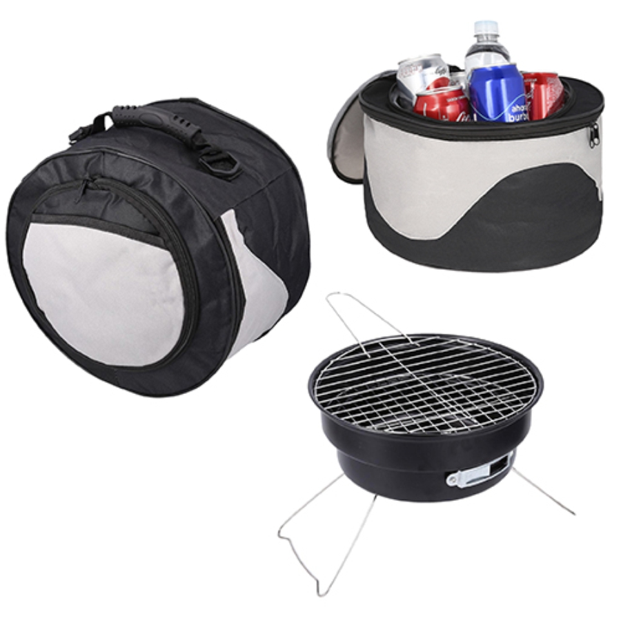 ASADOR PORTÁTIL DE ACERO INOXIDABLE. F0464