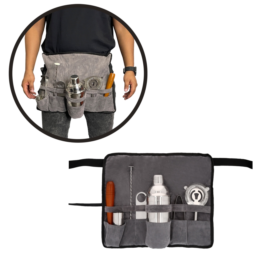 SET DE COCTELERIA INCLUYE 8 ACCESORIOS F0484
